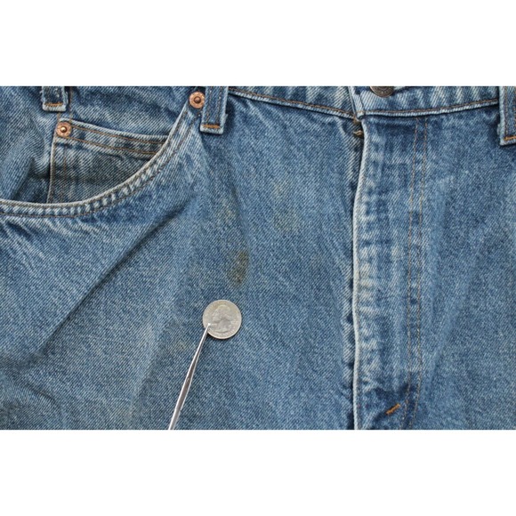 Vintage Levi's Mens Orange Tab Jeans 20517-0217 SZ 38X30 MADE IN USA - Picture 2 of 16